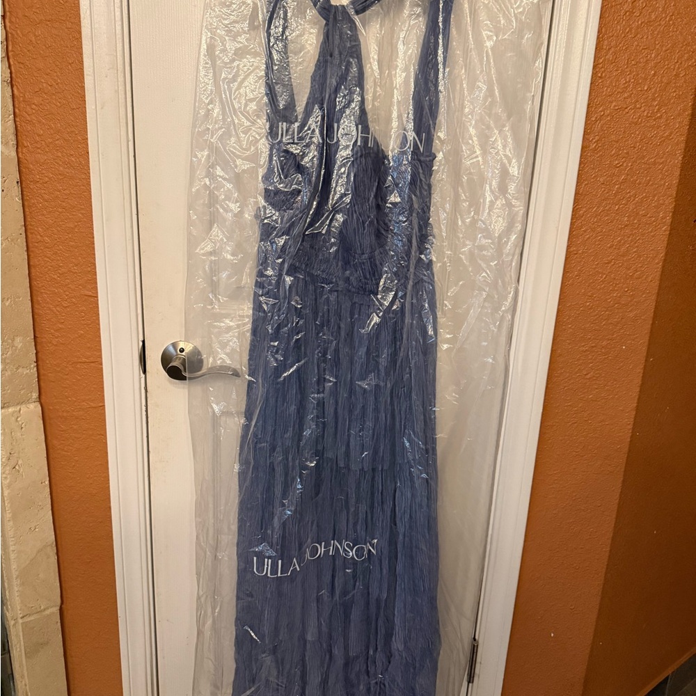 Ulla Johnson Slate Slate Blue Gown Not Worn New With Tag - Didn't fit - Picture 6 of 13